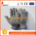 CE Quality Stretchy Gloves, Grey Cotton/Polyester Gloves (DCK503)